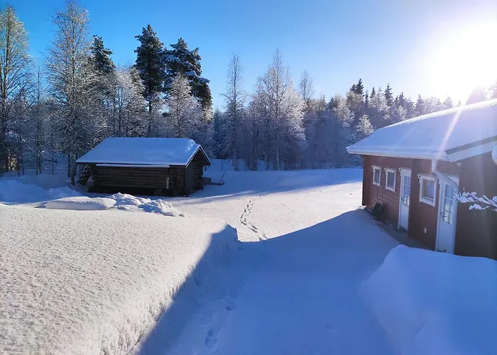 別荘 Santa's Loghouse Saarenkylä